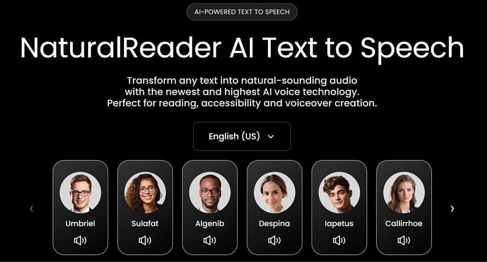NaturalReader TTS Tool