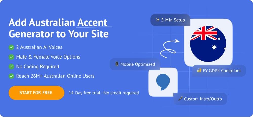 Add Text-to-Speech to your Website
