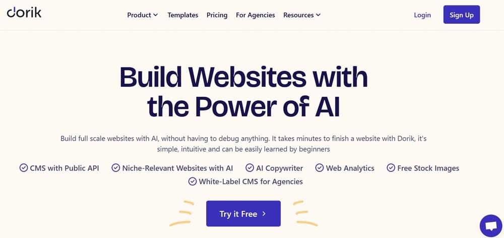 Dorik Website Dorik Website