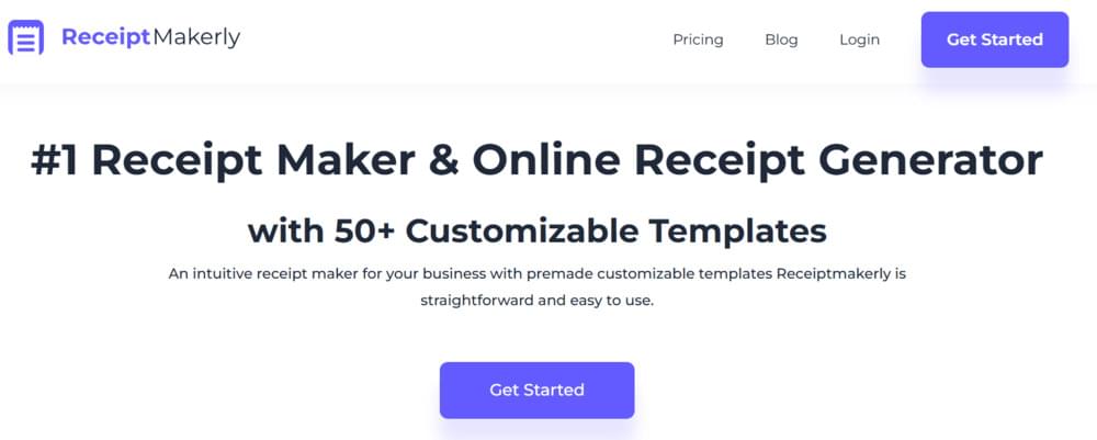 ReceiptMakerly Cyber Monday Deal