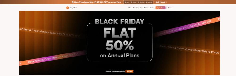 Trulyinbox BFCM Banner Trulyinbox BFCM Banner