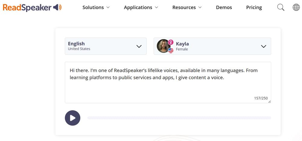 ReadSpeaker Dashboard ReadSpeaker Dashboard