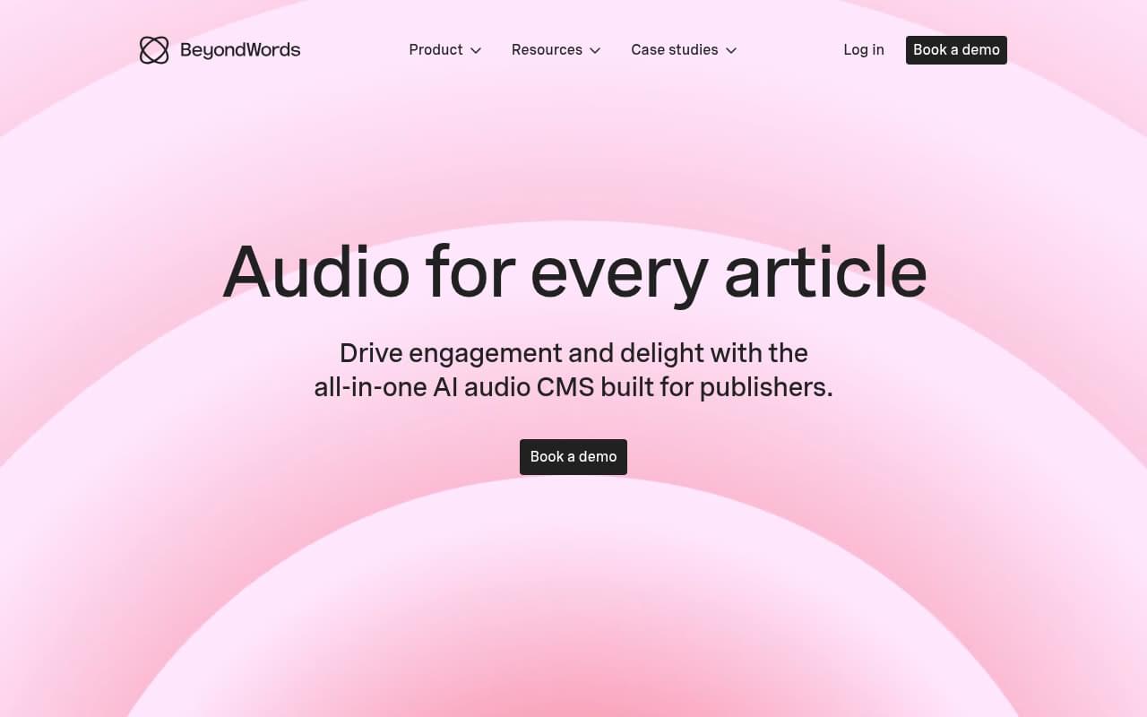 BeyondWords AI audio CMS for publishers