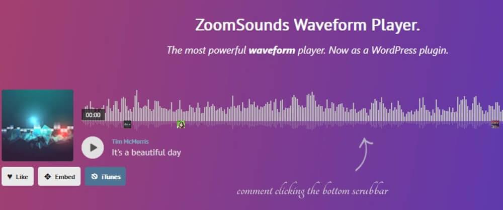 ZoomSounds audio player