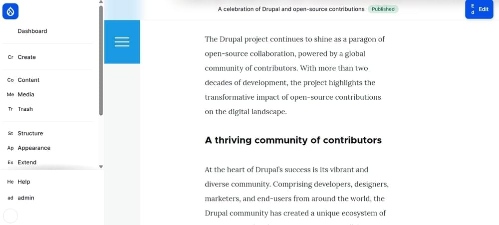 Drupal Site Without TTS PLay Button