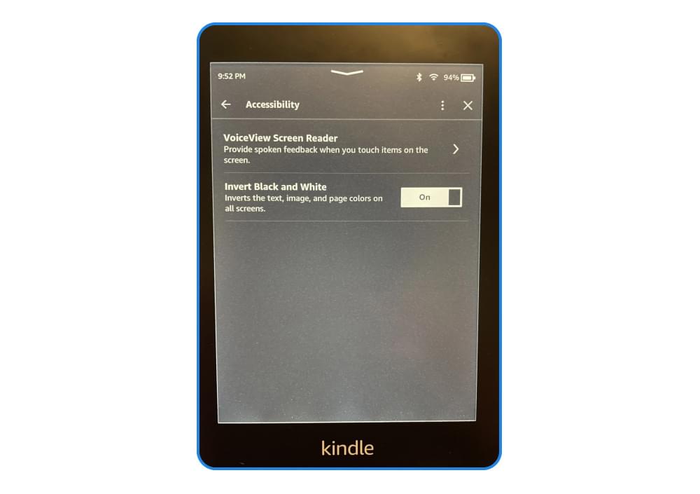 Enable VoiceView Toggle Enable VoiceView Toggle