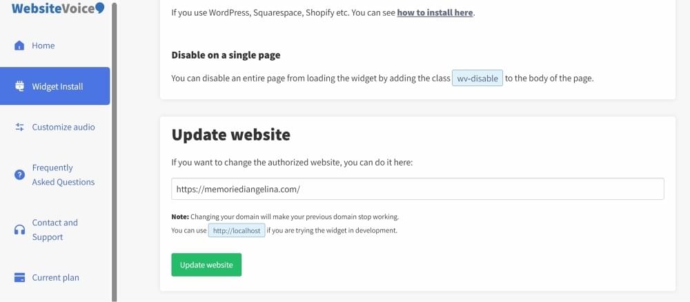 Add Italian Play Button
