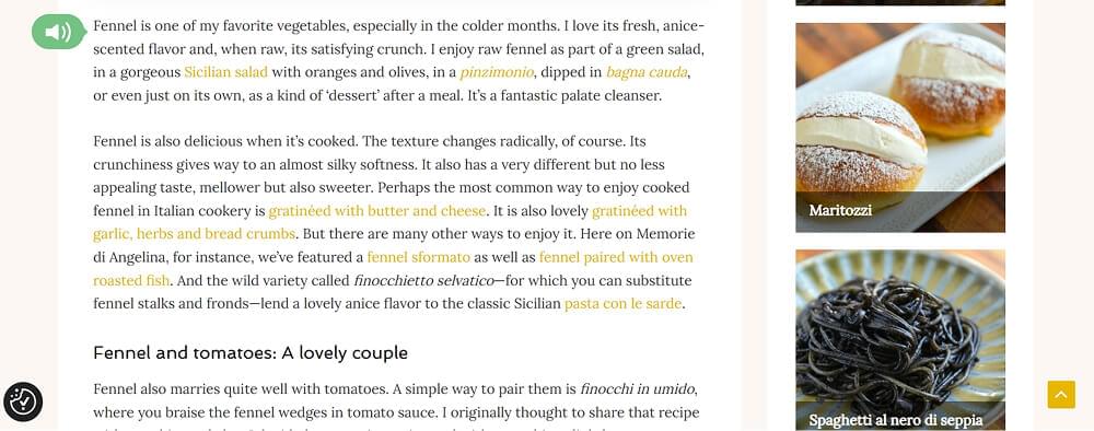 View and Test Italian Play Button