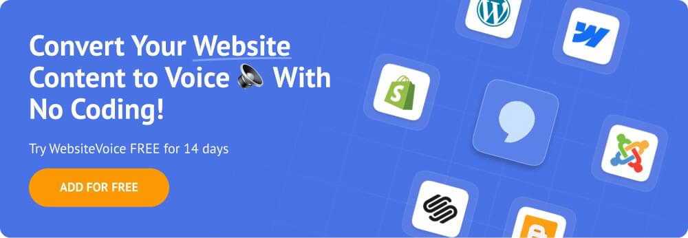 Convert Website Content to Voice