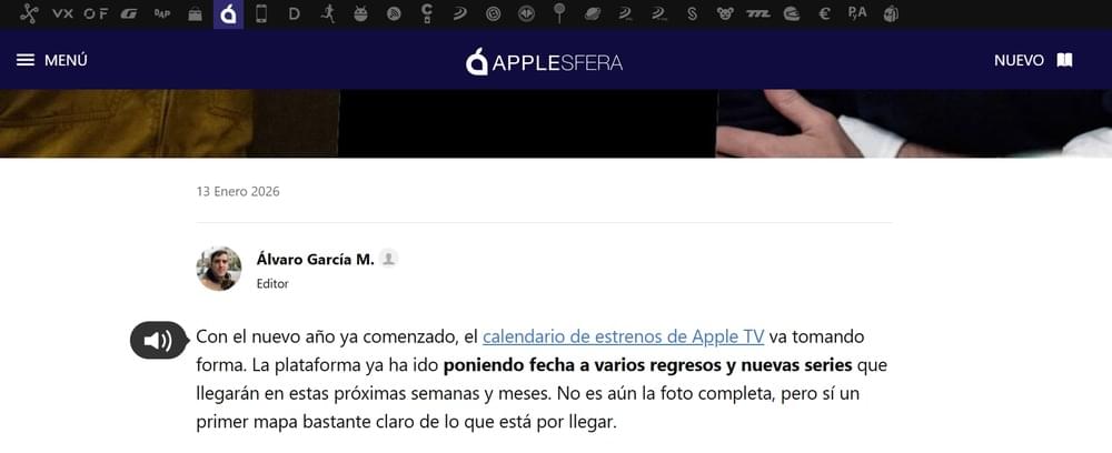 Spanish Site with WebsiteVoice Spanish Text to Speech Widget